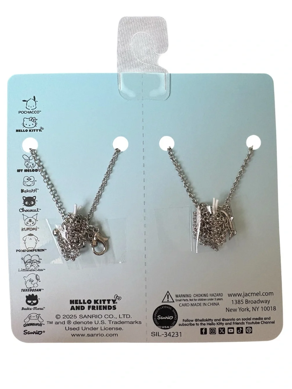 Hello Kitty & Friends BFF Necklace Set